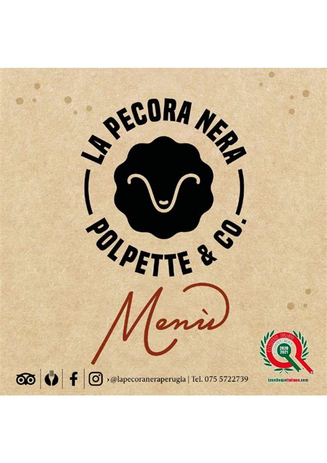 pecora nera pescara|Menu Cena